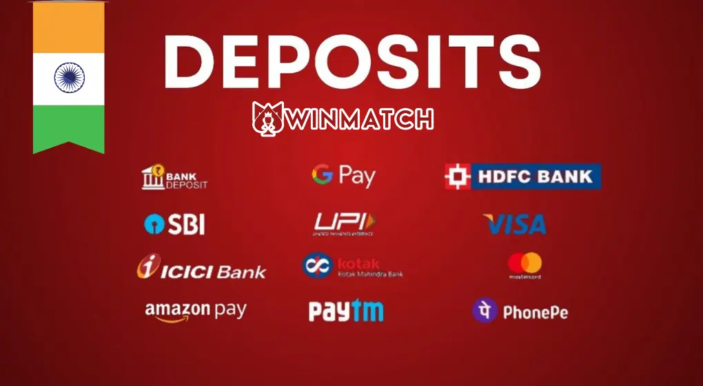 Winmatch Deposit Methods for Indian Players